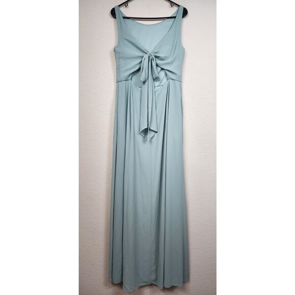 Celebrate DB Studio Size 12 Sage Green Maxi Dress Gown - Picture 6 of 6
